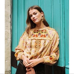 Goldie Embroidered Blouse
